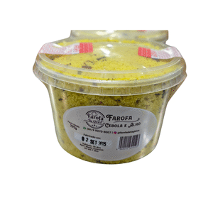 Farofa Pronta Cebola e Alho 295g