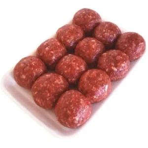 Almôndega Bovina Temperada